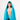 JumboPLUS hooded towel, turquoise (13+ yrs)